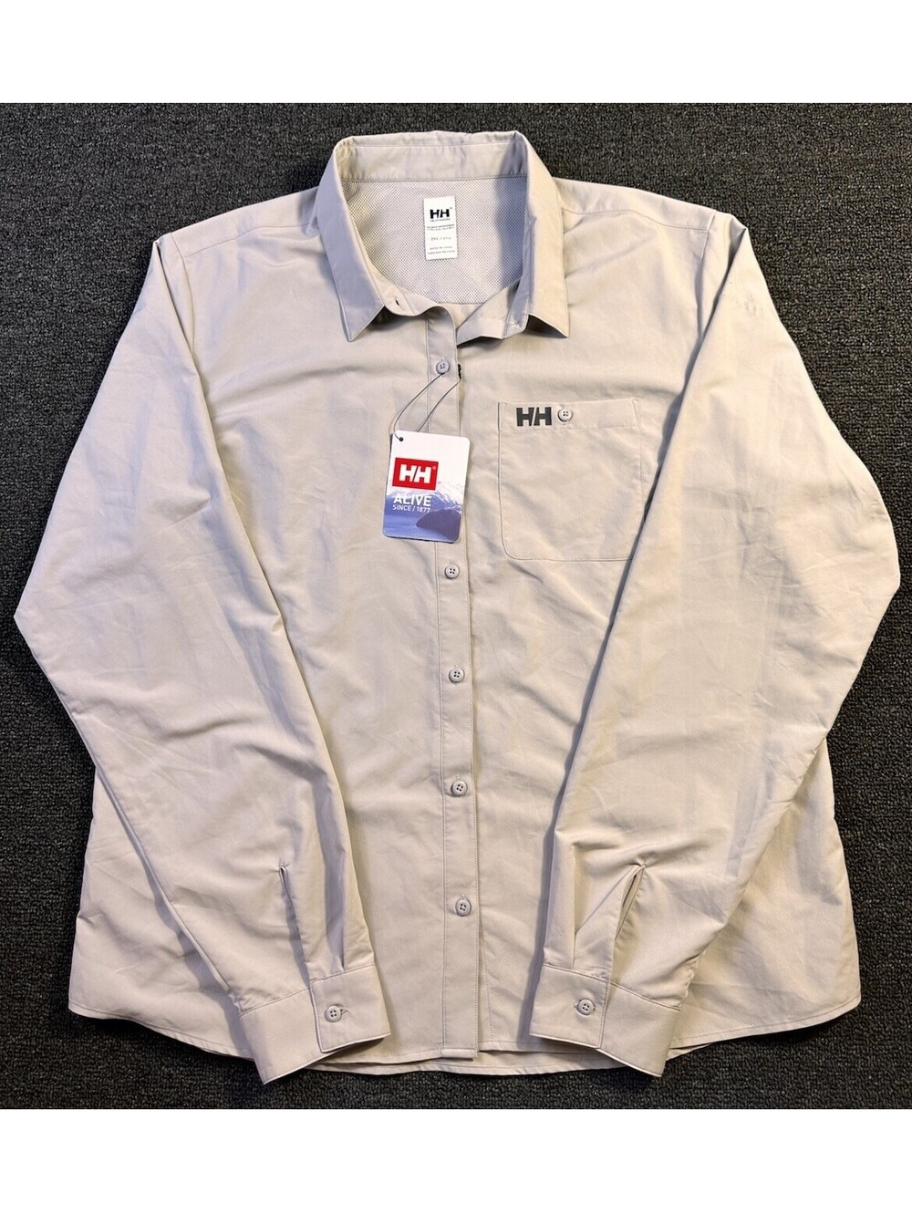 Helly Hansen Fox LS Shirt Womens 2XL Long Sleeve NWT defect